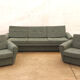 Eastern bloc vintage living room set, Czechoslovakia, 1980s