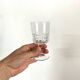 Red wine glasses - vintage - Luminarc - "Quadrille" model - Very good condition