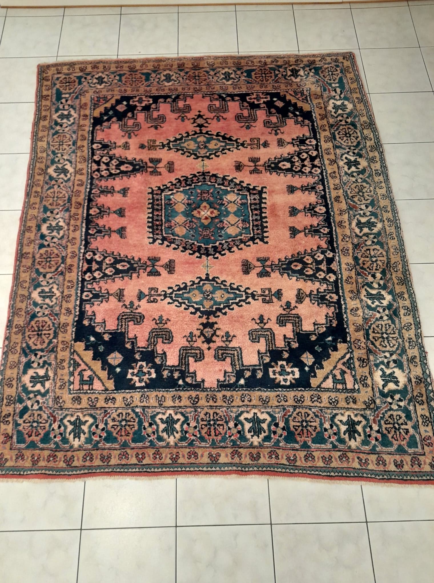 Handmade persian carpet wiss 216x175cm