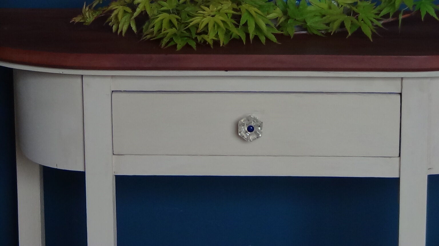 Arts and crafts console table.