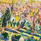 Spring, oil on plate, 87 x 71 cm