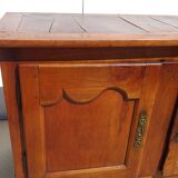 Buffet très ancien en chêne, plateau authentique