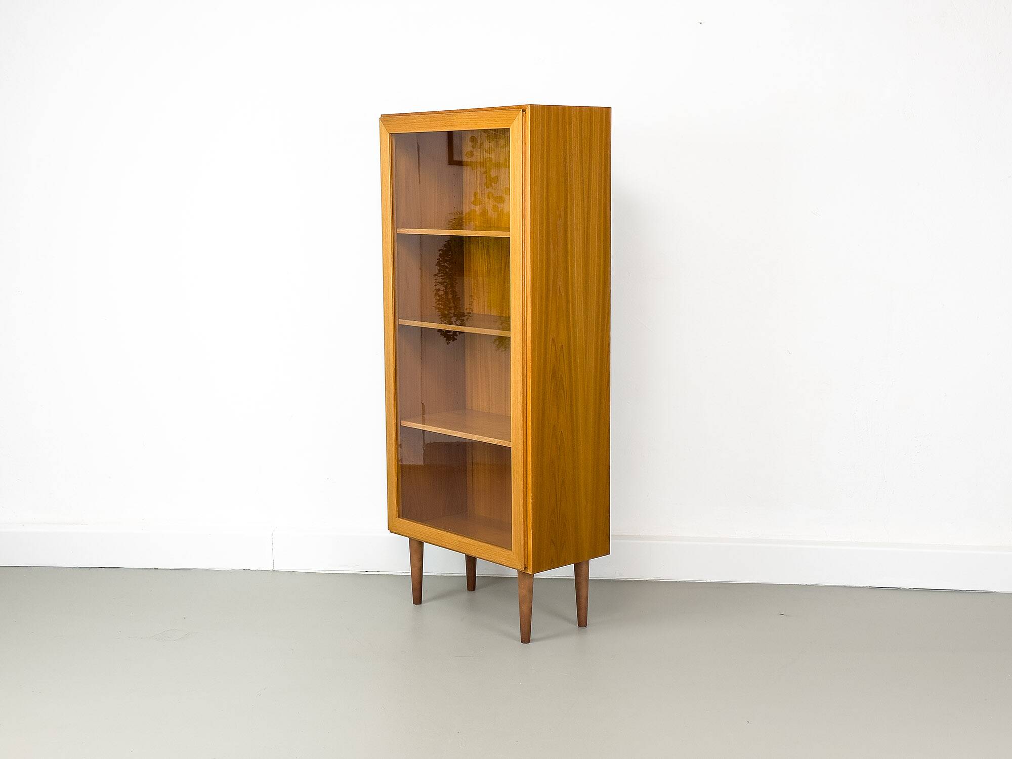 Meuble en Teck avec Porte Vitrée de Omann Jun, 1960s