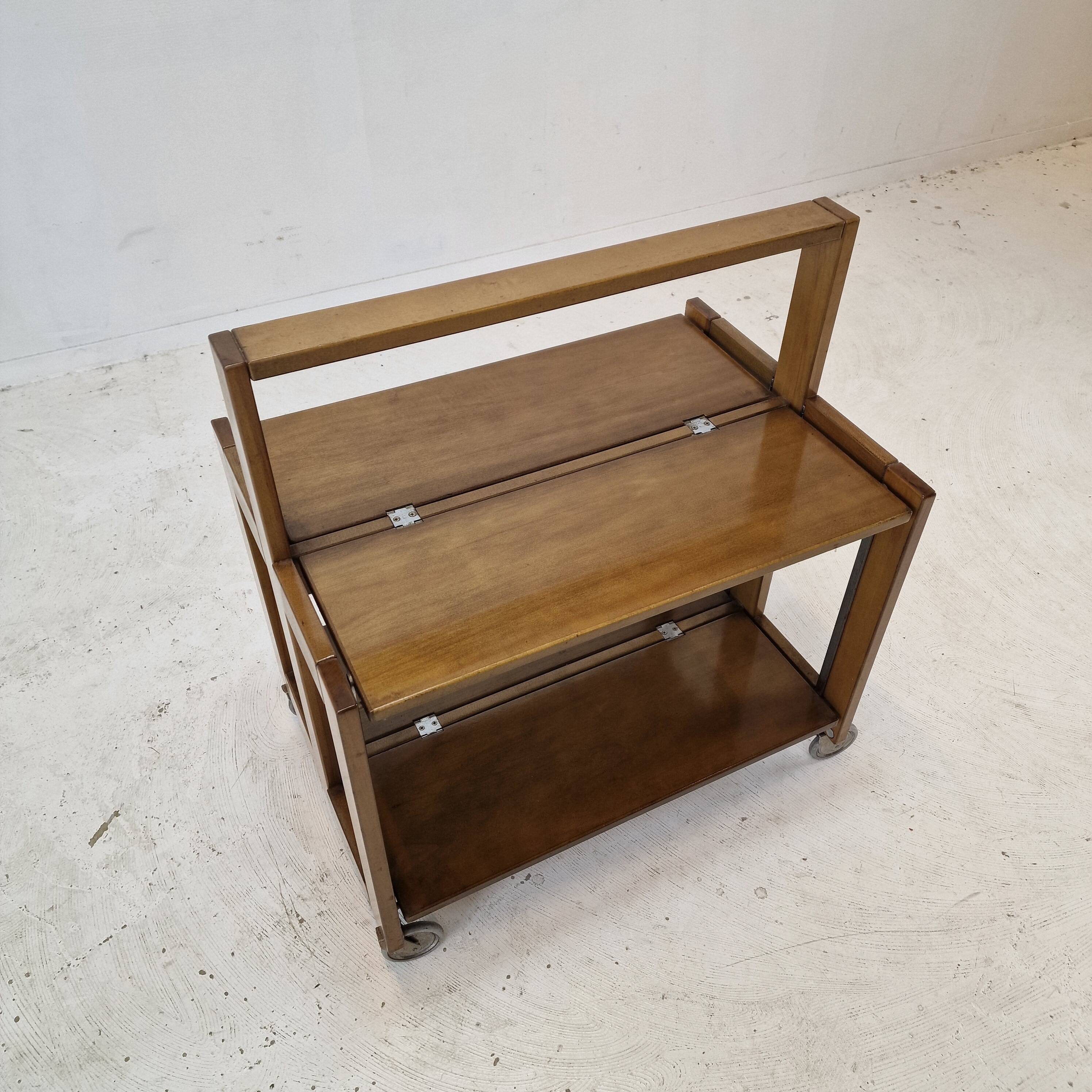 Italian Folding Trolley by Carrello Tobia for Ciatti Brevettato, 1960's