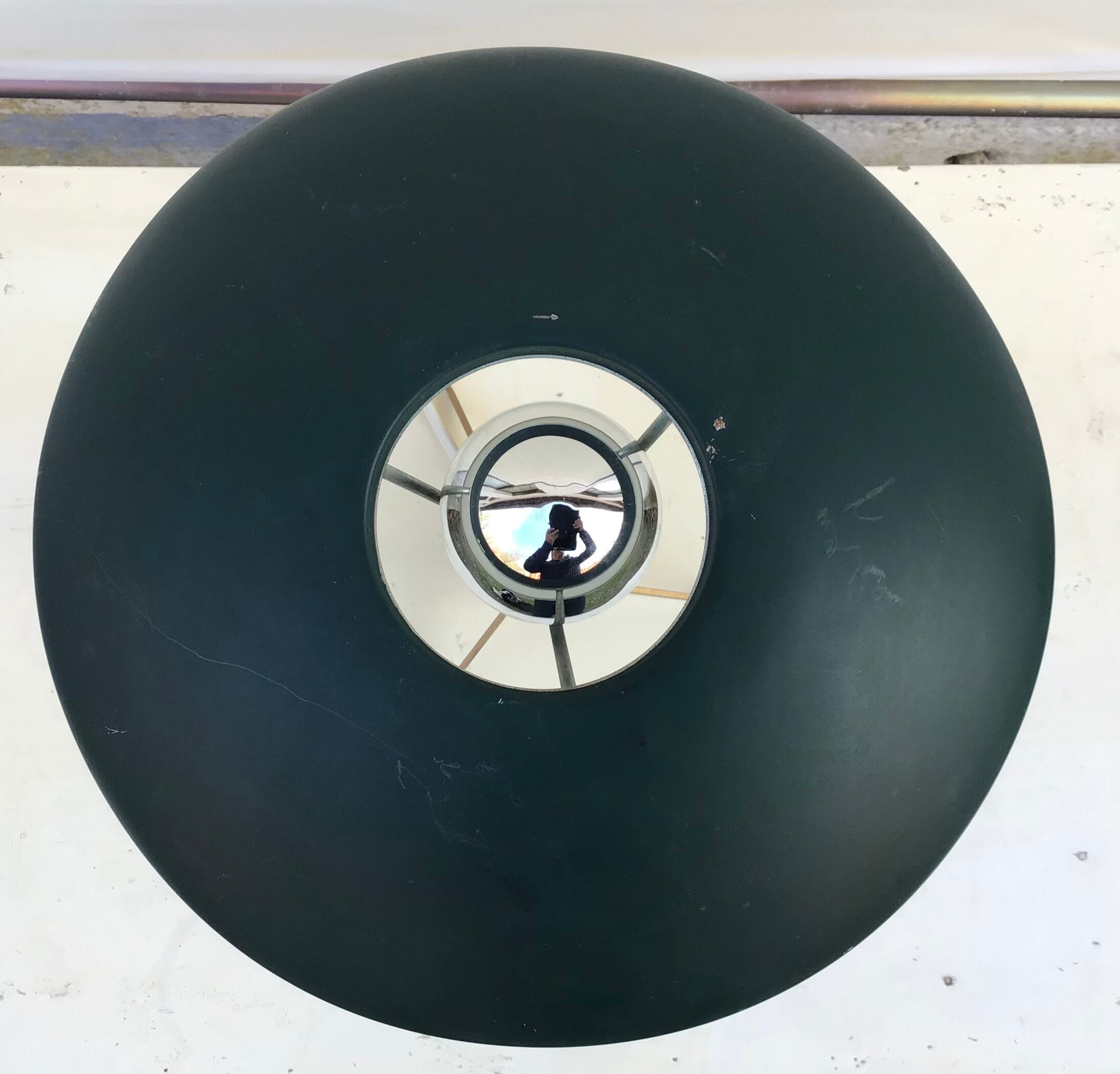 Tripod desk lamp design by Louis Kalff for Phillips 1960's "jewel" model