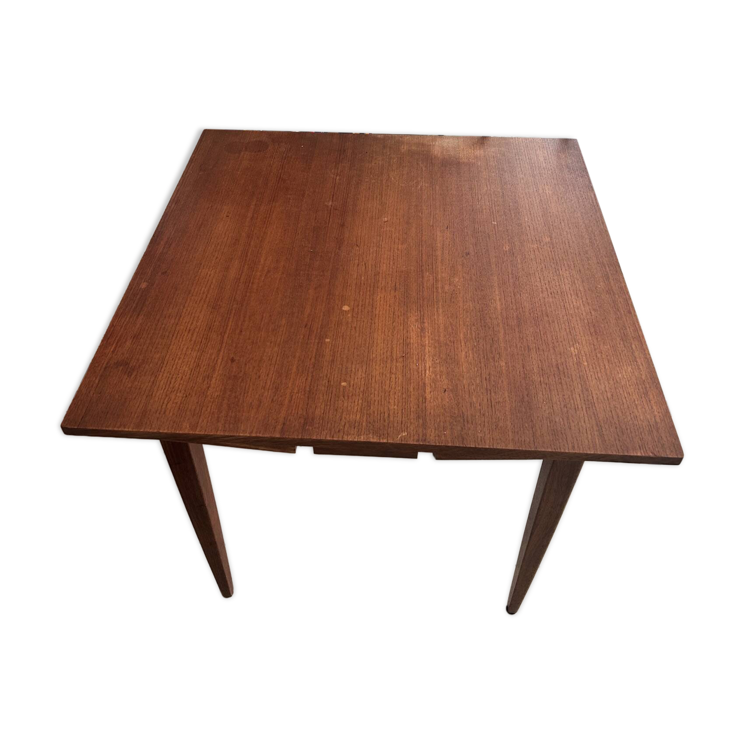 Table extensible en teck de style scandinave, années 60