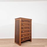 Solid wood chest of drawers, 1950s