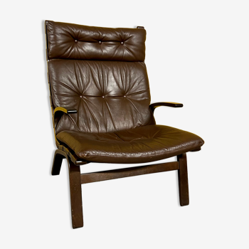 Danish vintage lounge chair 1970s