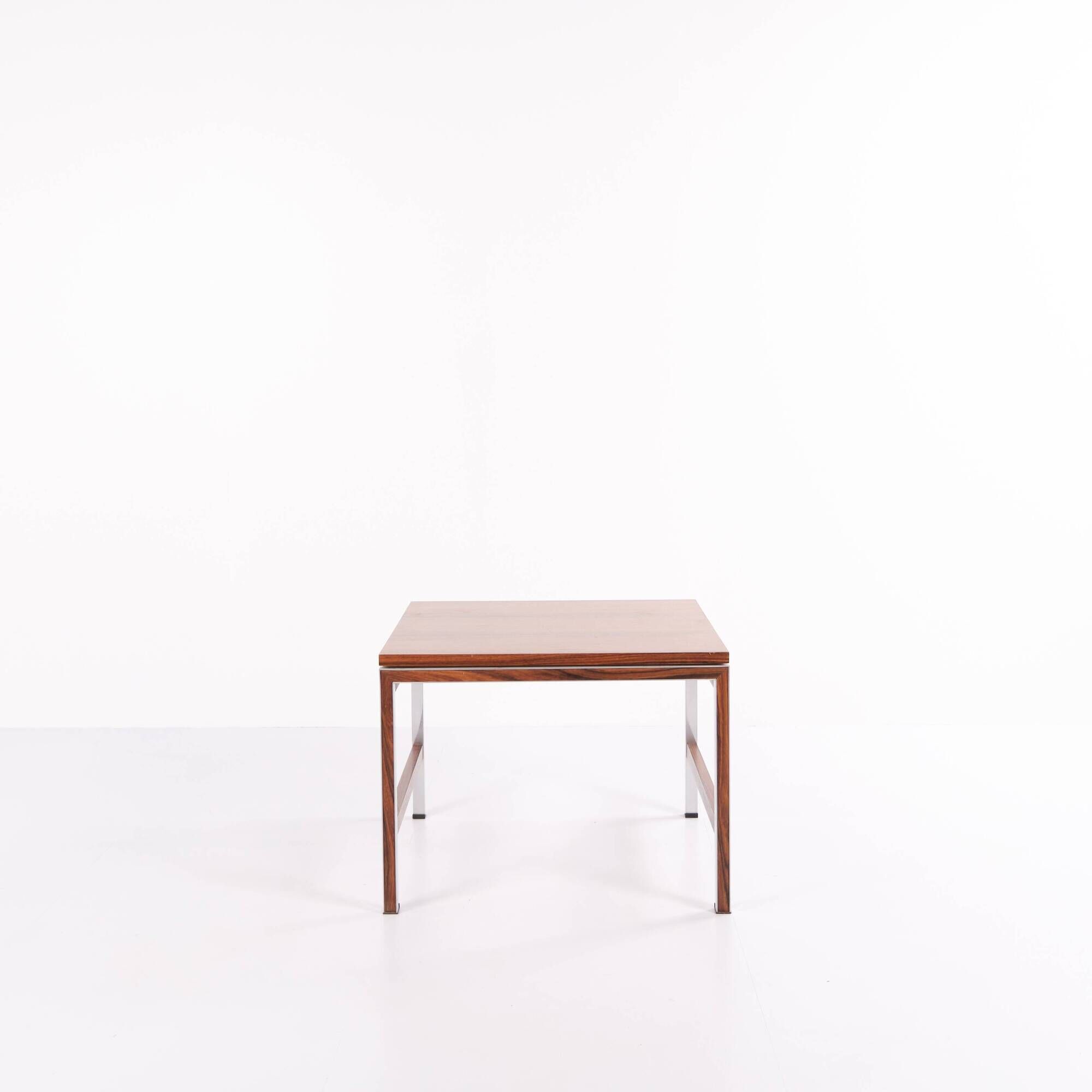 Side table / lamp table – rosewood – aluminium – 1960s