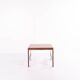 Side table / lamp table – rosewood – aluminium – 1960s