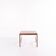 Table d'appoint / table de lampe – palissandre – aluminium – années 1960