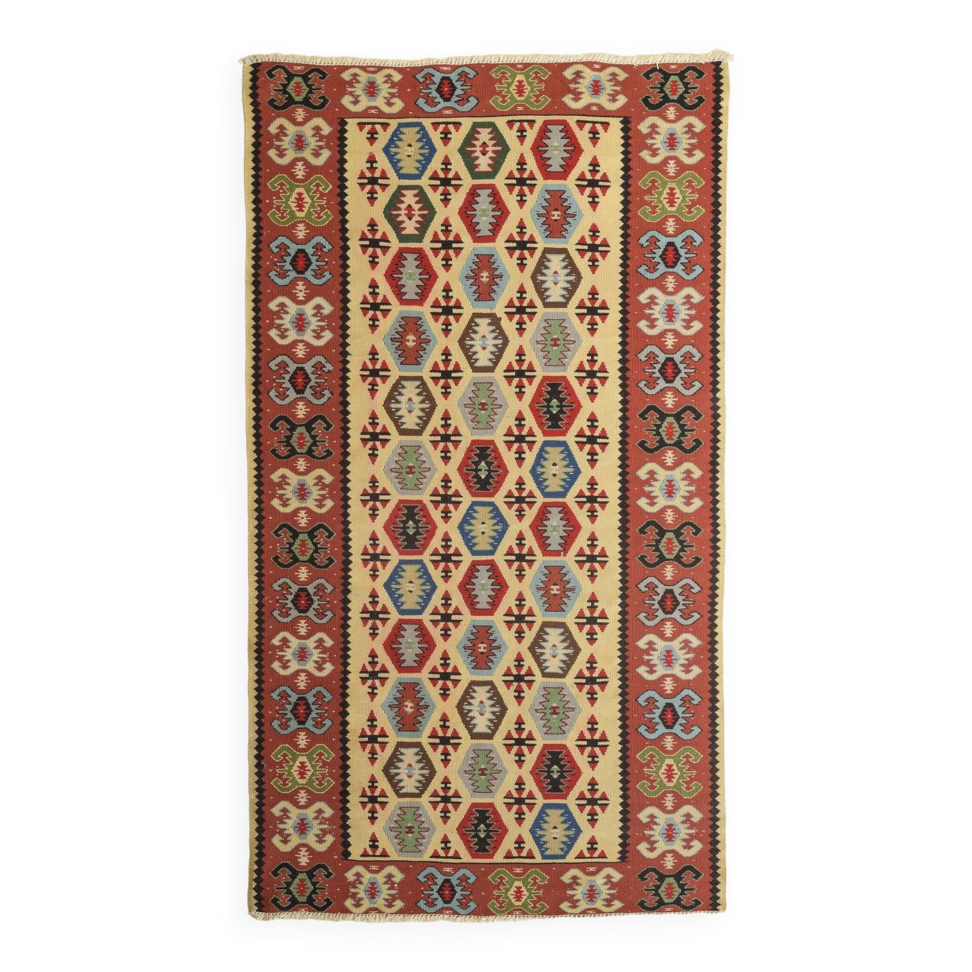 Colourful Handwoven - Kilim Rug
