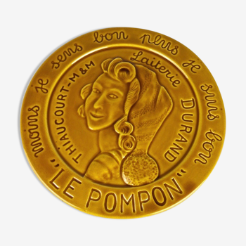Advertising underside "Le Pompon" Vallauris