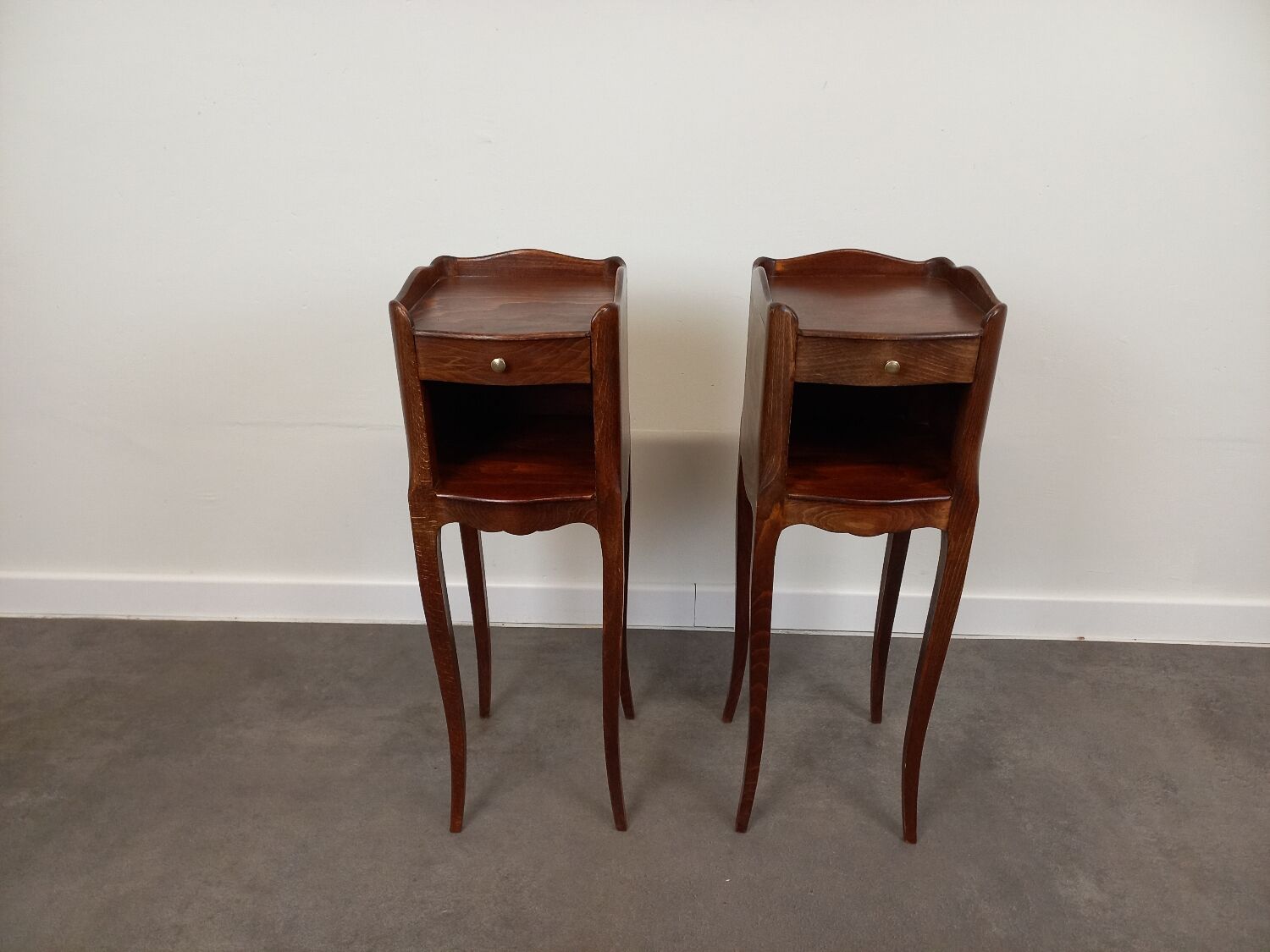 Pair of Louis XV style bedside tables