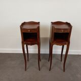Pair of Louis XV style bedside tables