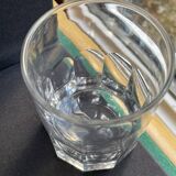 6 Baccarat whiskey tumblers – ½ strong crystal - Art Nouveau
