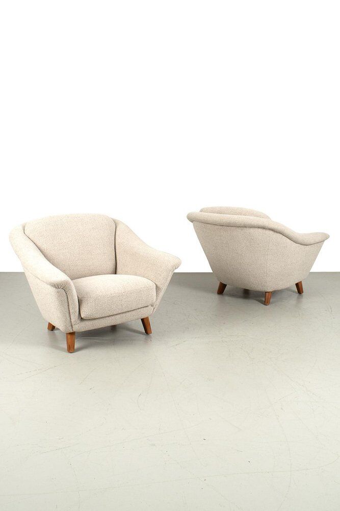 Set of Vintage Armchairs by Wilhelm Knoll