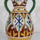 Polychrome vase in glazed earthenware, Nabeul – 1920