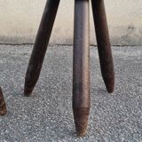 Pair of tripod stools