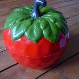 Strawberry ice bucket, vintage 1970s