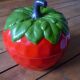 Strawberry ice bucket, vintage 1970s