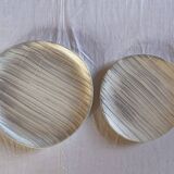 Two dishes Niderviller "Voile"