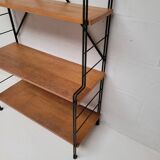 Bibliotheque string sur pieds années 50