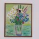 Original Swedish Oil on Canvas – “Bright Bouquet” by K. Evert Larsson