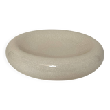 Empty pocket, cracked ceramic dish 1980