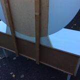 Dressing table mirror triptych 1970 vintage