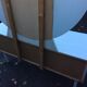 Dressing table mirror triptych 1970 vintage