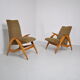 Paire de fauteuils 1970
