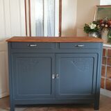 Grey art deco buffet