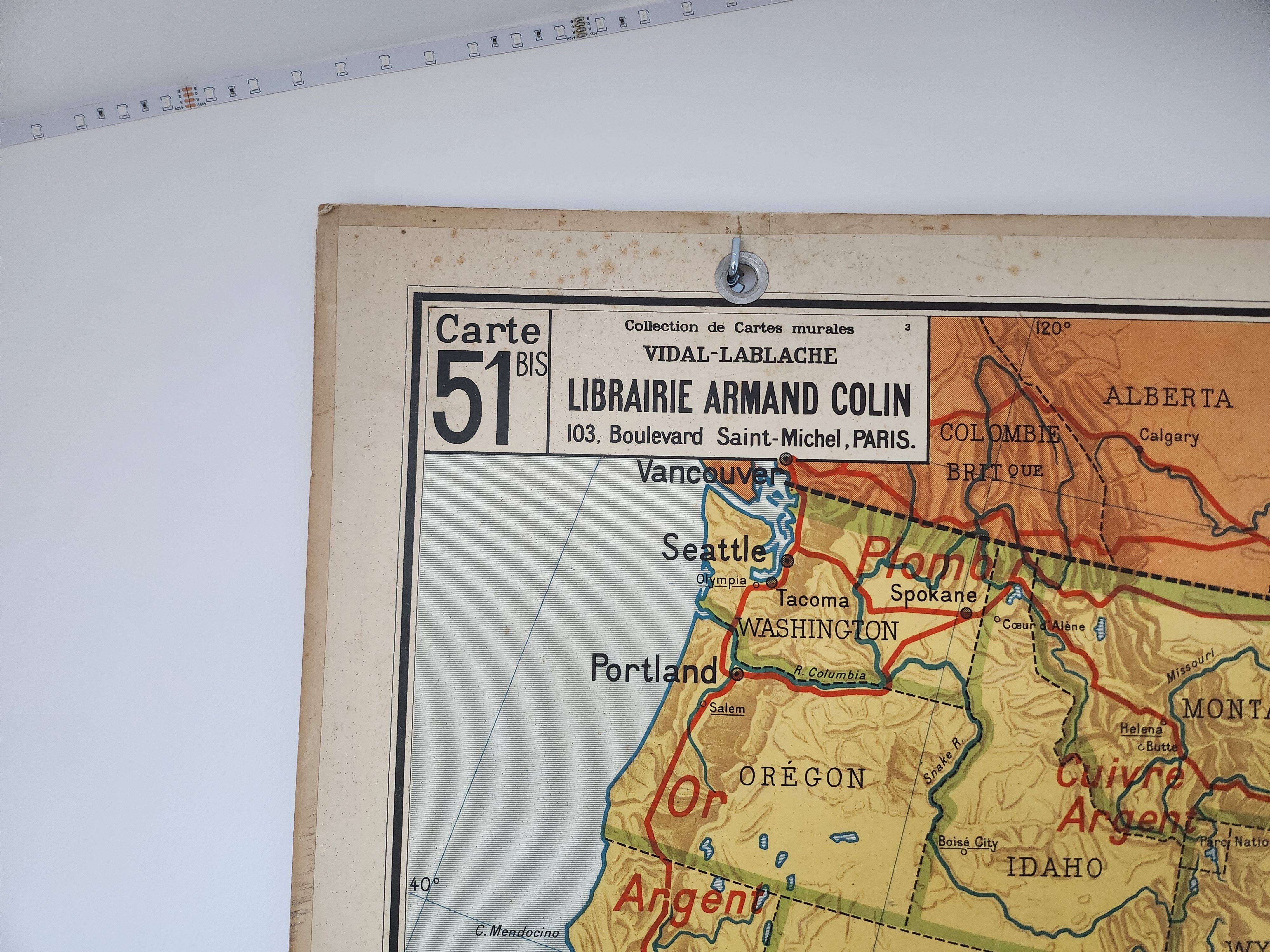 School map vidal lablache n 51