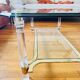 Table basse en verre