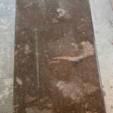 Brown marble coffee table