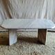 Table basse en marbre, 70's