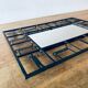 Rectangular wrought iron mirror, Frederick Weinberg