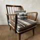 Restored vintage armchair