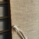 Vintage bamboo mirror