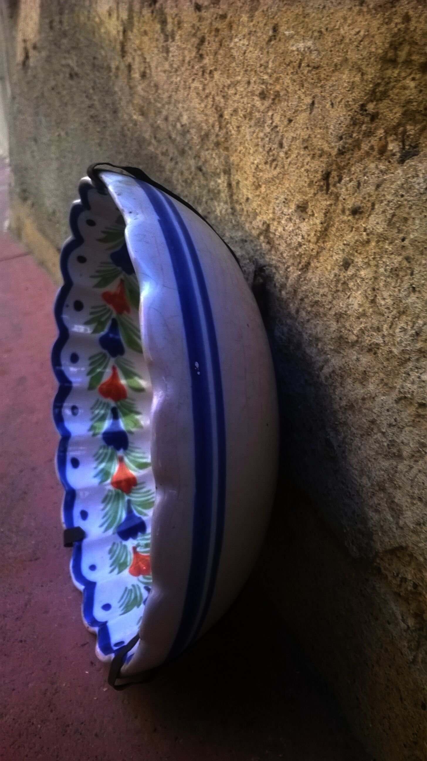 Vintage Quimper Plate