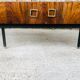 Console / Coiffeuse vintage en palissandre de Rio années 70