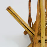 Foldable bamboo vintage magazine door, vintage magazine range. Year 70