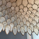 Brass and mother-of-pearl suspension