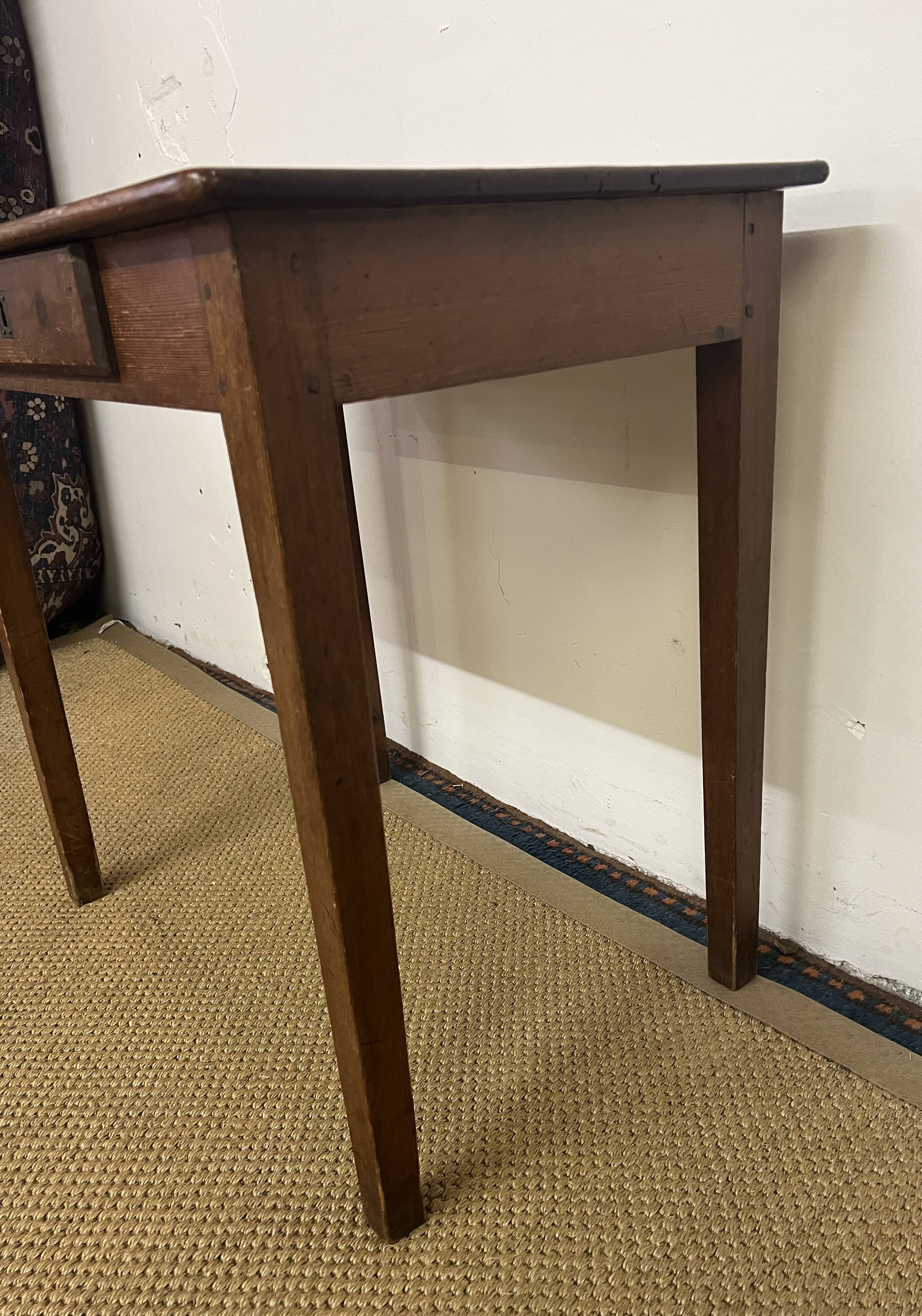 Small farm table / Small vintage wooden desk