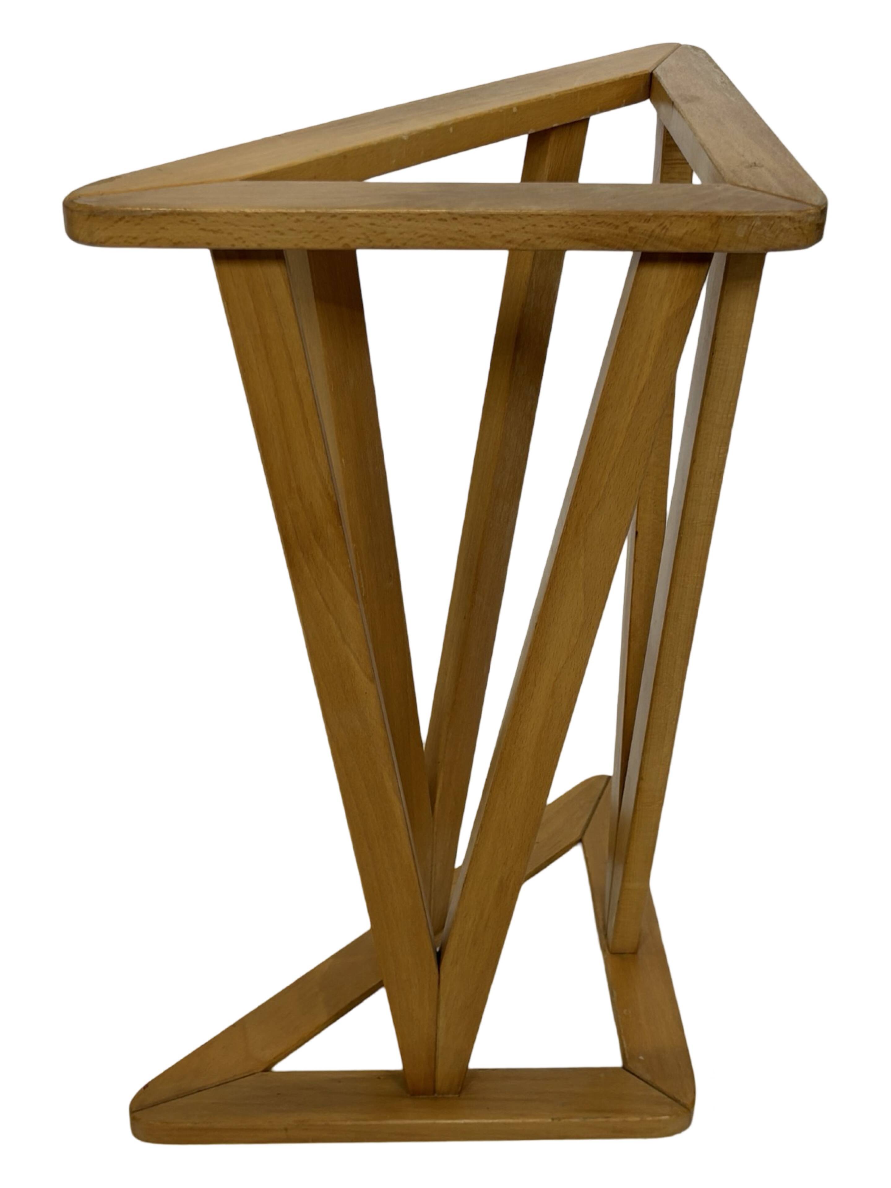 Vintage Side Table Standard 1960s Unique Design