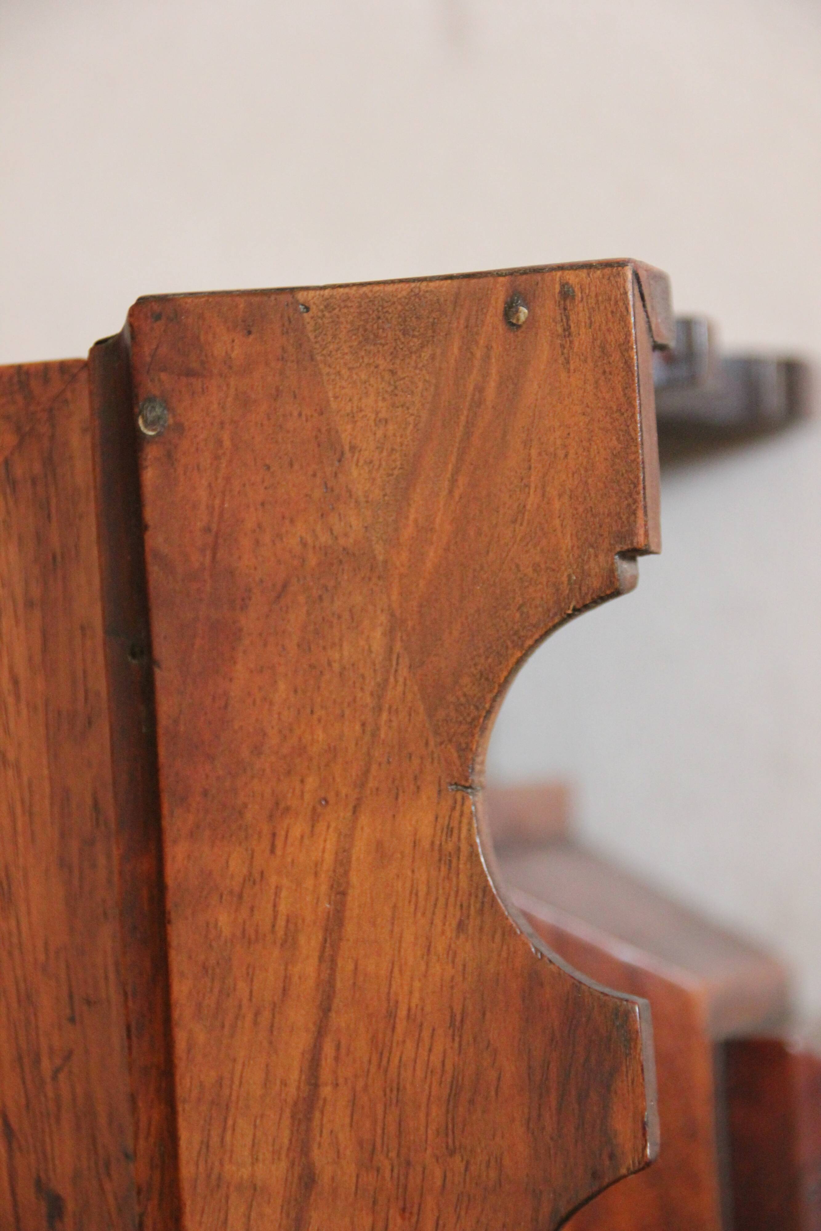 Nineteenth wooden showcase