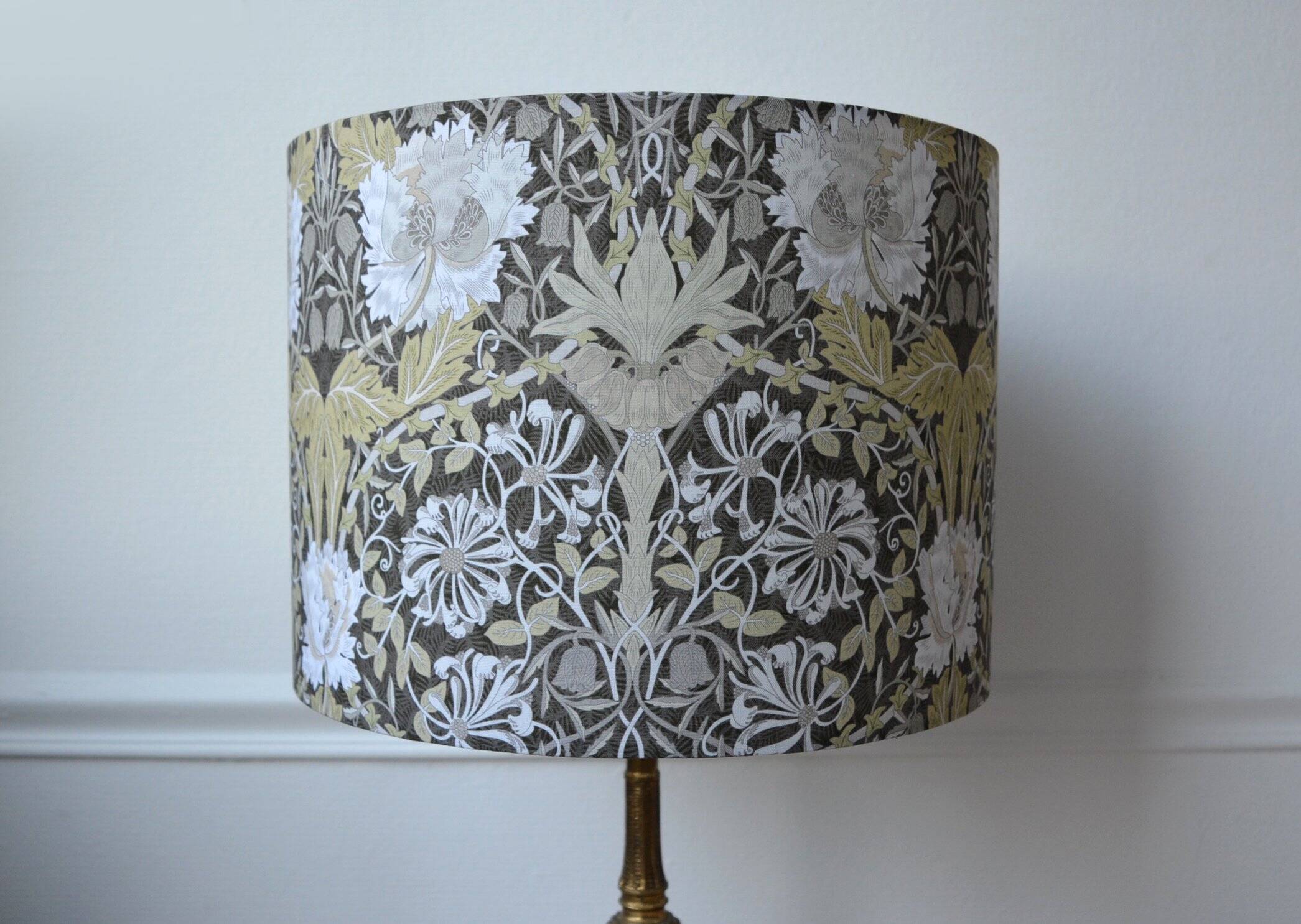 Art Nouveau lampshade flowers