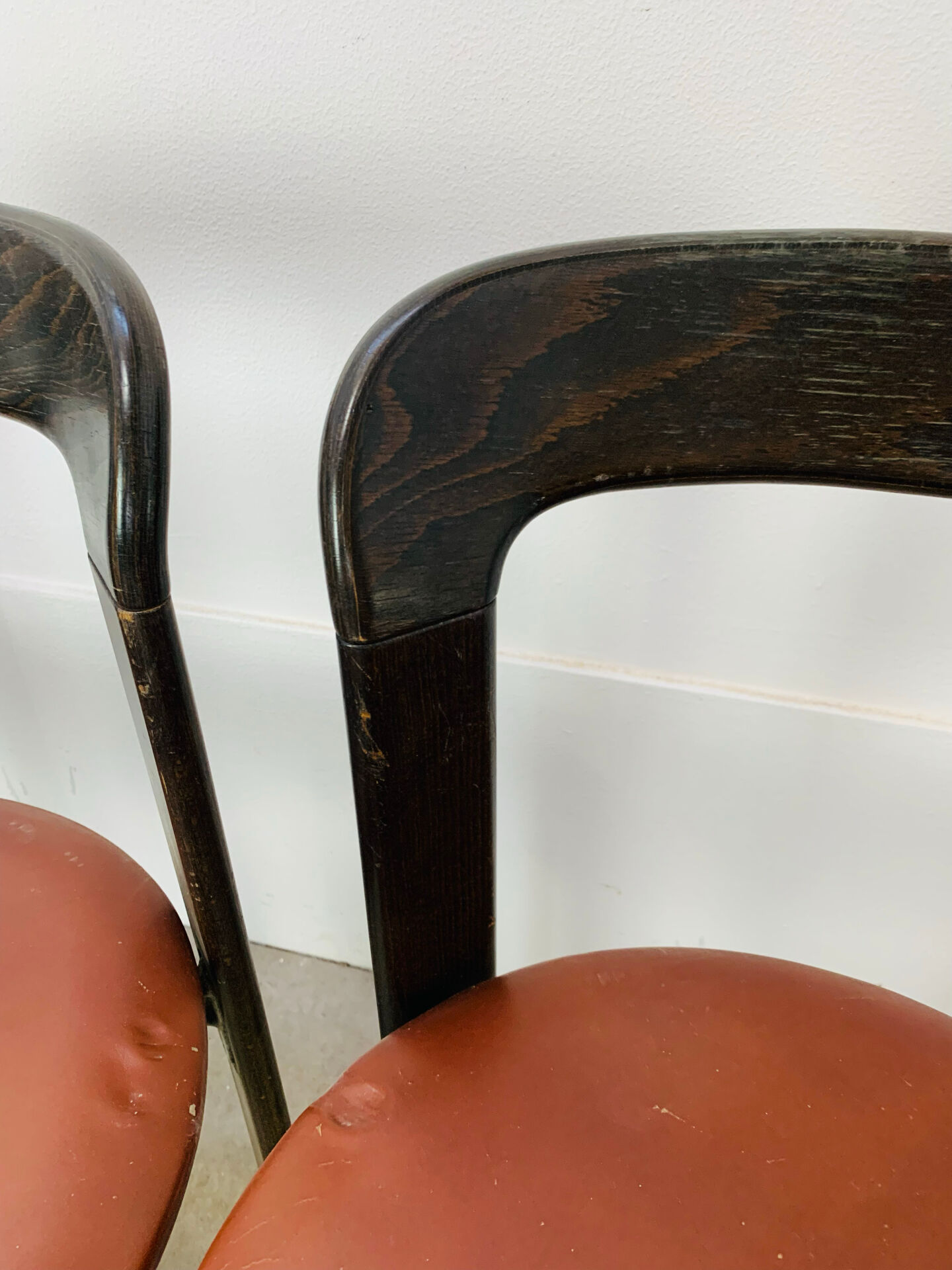 4 Bruno Rey chairs for Dietiker, workshop "Chair from Stein am Rhein"