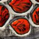 6 assiettes à huitres de Pornic